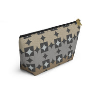 World's Fair Accessory Pouch w T-bottom in Brown